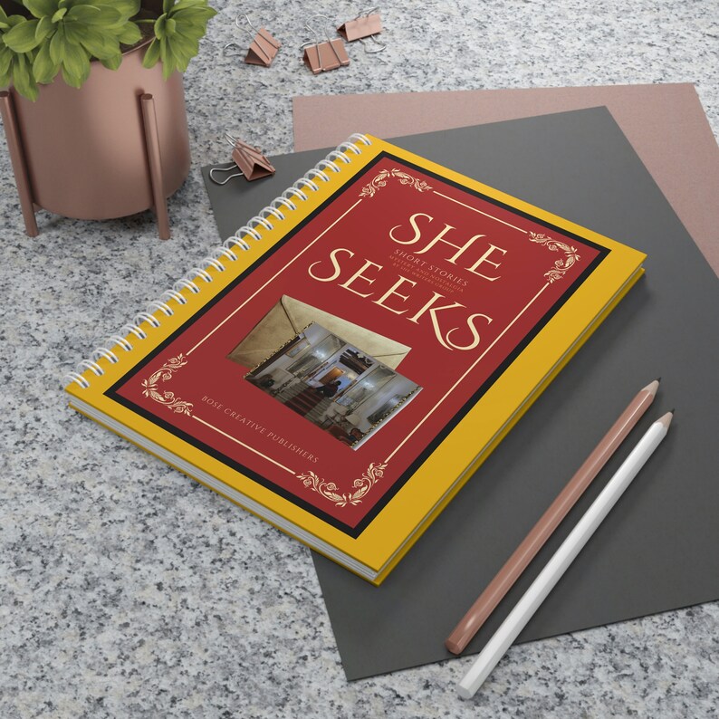 SHE Seeks Spiral Notebook